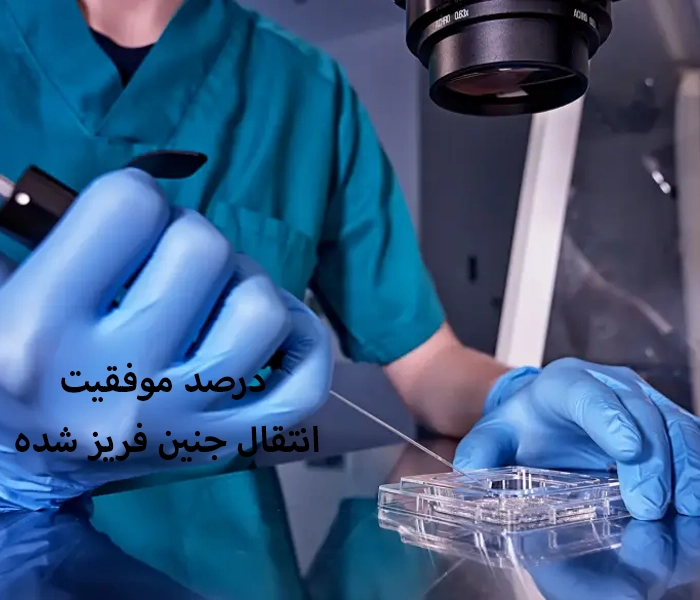 میزان موفقیت انتقال جنین فریز شده