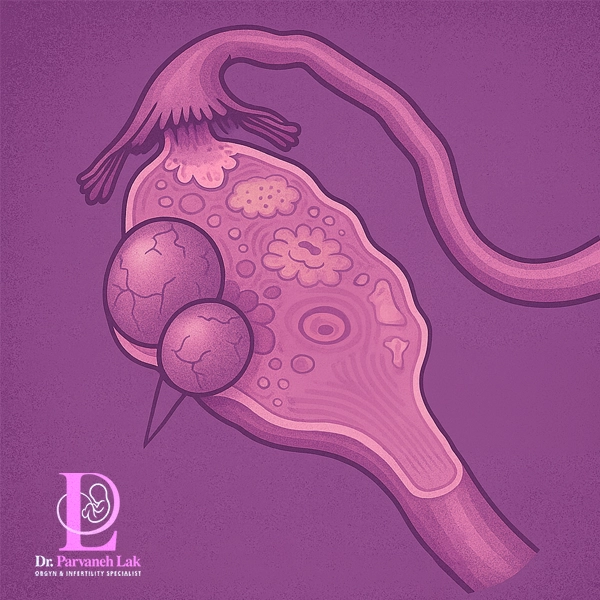 علائم کیست تخمدان